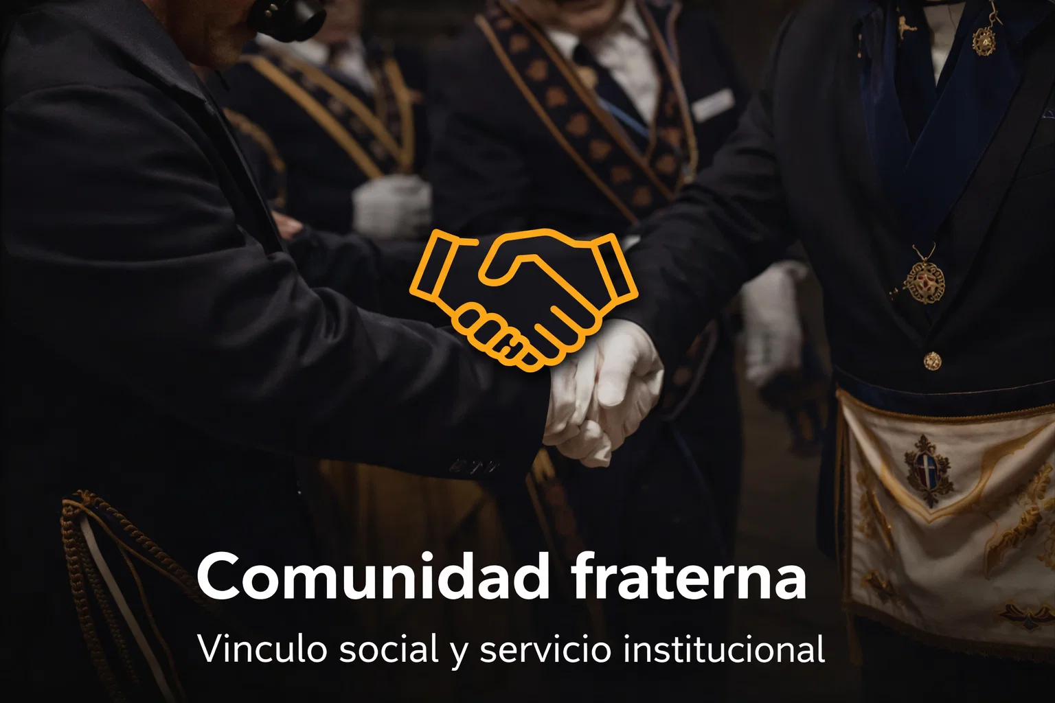 Comunidad fraterna — vinculo social y servicio institucional